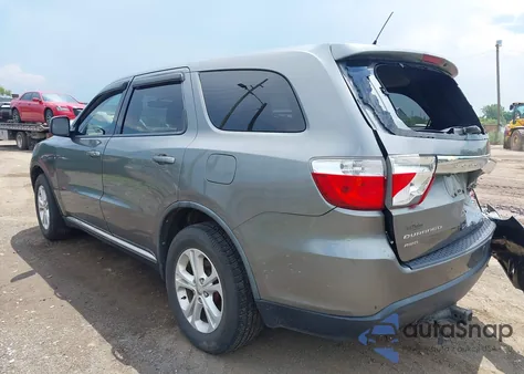 2011 Dodge Durango Express из США, поврежденный, VIN 1D4RE2GG8BC691614